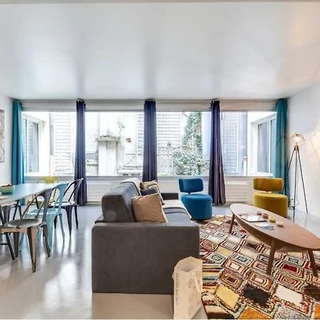 Modern And Huge 3Bd For 10 Guests In Le Marais! Apartman Párizs Kültér fotó