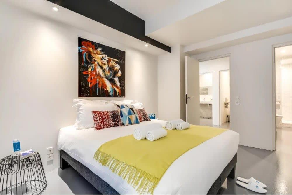 Modern And Huge 3Bd For 10 Guests In Le Marais! Apartman Párizs Kültér fotó