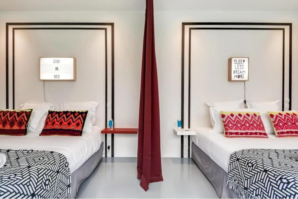 Modern And Huge 3Bd For 10 Guests In Le Marais! Apartman Párizs Kültér fotó